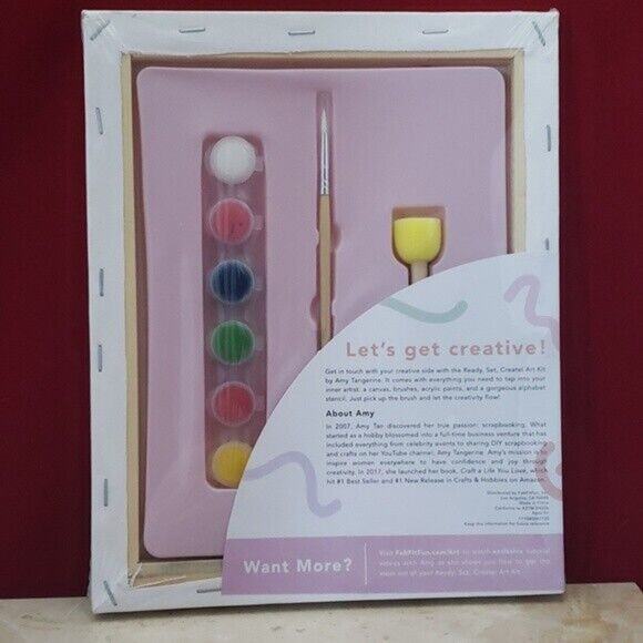 Amy Tangerine Ready, Set, Create! Limited Edition Art Kit - Brand New - Picture 2 of 2